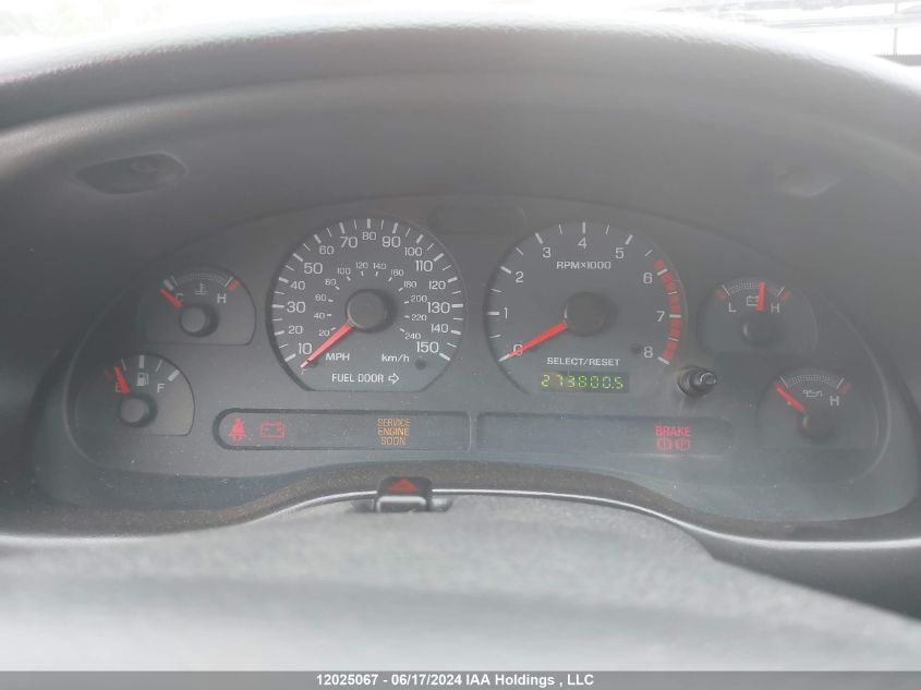 2000 Ford Mustang Gt VIN: 1FAFP45X8YF165439 Lot: 12025067