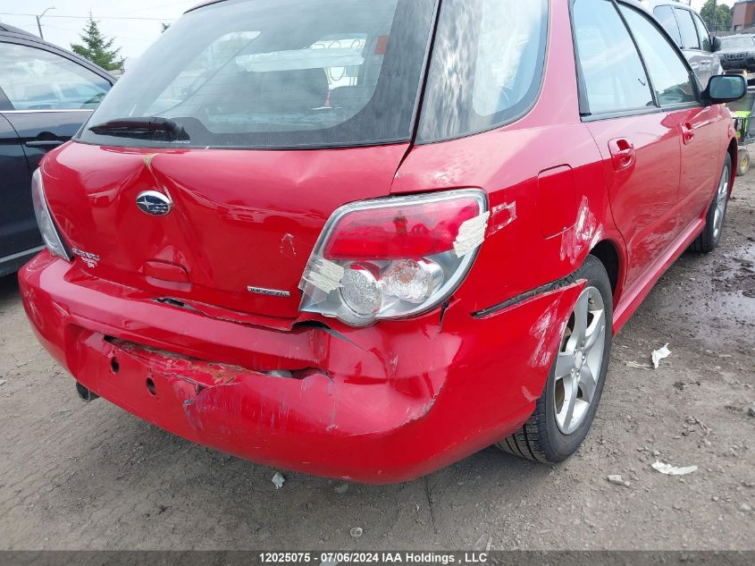 2006 Subaru Impreza 2.5I Sports Wagon VIN: JF1GG67656H808349 Lot: 12025075