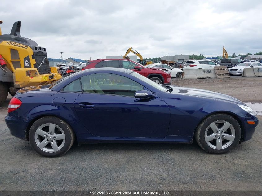 2007 Mercedes-Benz Slk-Class VIN: WDBWK54F47F161909 Lot: 12025103