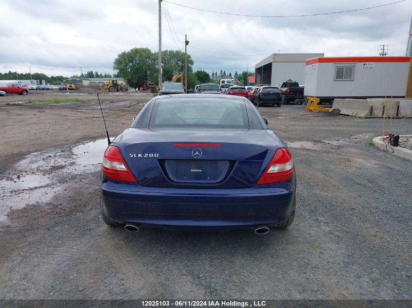 2007 Mercedes-Benz Slk-Class VIN: WDBWK54F47F161909 Lot: 12025103