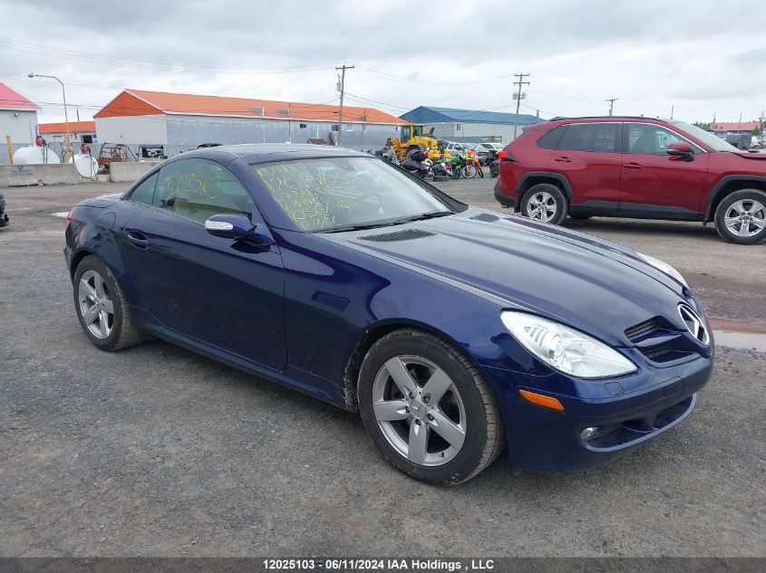 2007 Mercedes-Benz Slk-Class VIN: WDBWK54F47F161909 Lot: 12025103