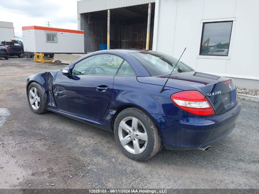 2007 Mercedes-Benz Slk-Class VIN: WDBWK54F47F161909 Lot: 12025103