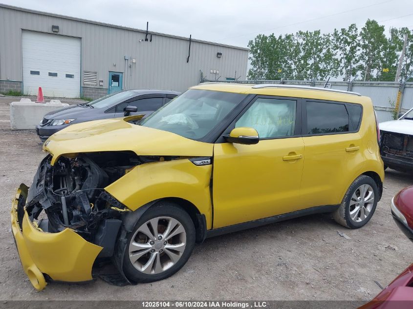 2016 Kia Soul VIN: KNDJP3A5XG7275212 Lot: 12025104