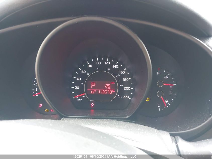 2016 Kia Soul VIN: KNDJP3A5XG7275212 Lot: 12025104