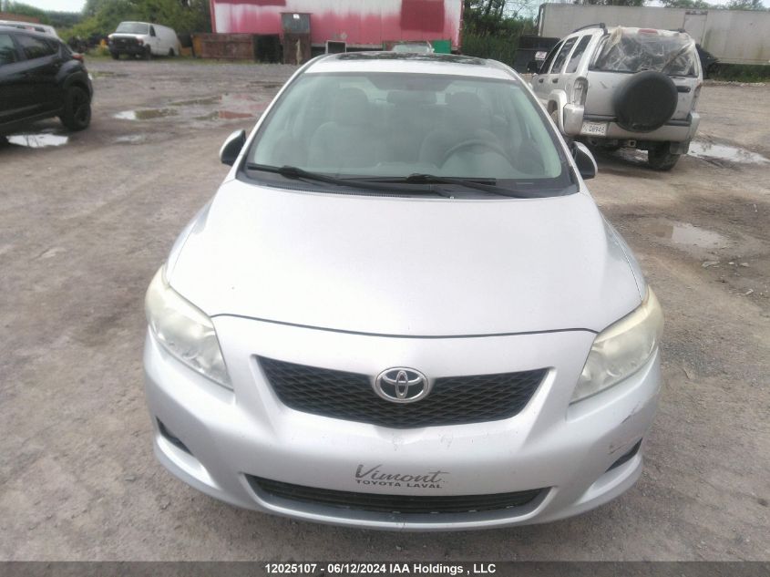 2010 Toyota Corolla VIN: 2T1BU4EE0AC393160 Lot: 12025107
