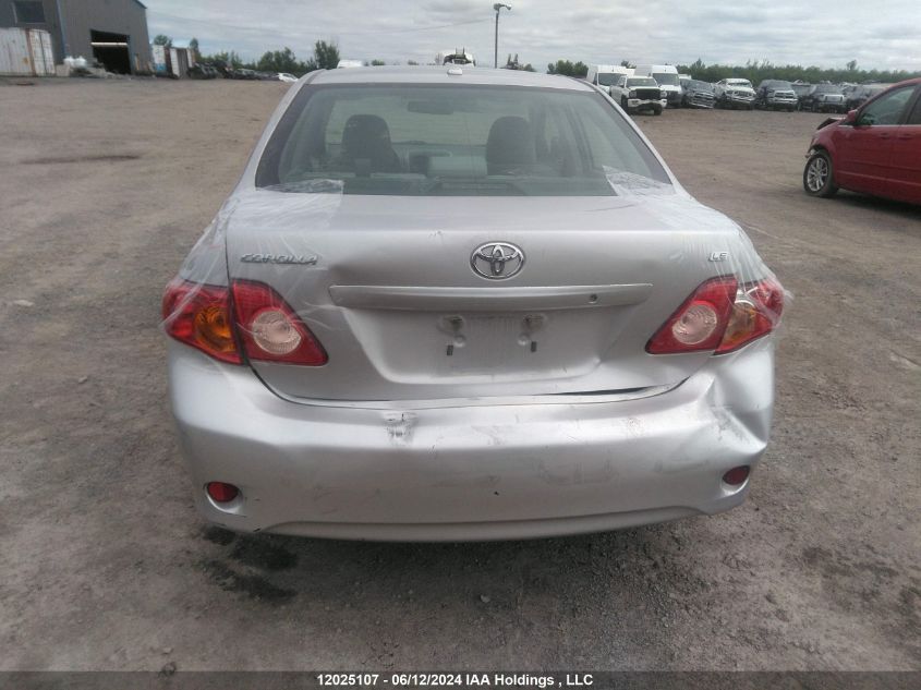 2010 Toyota Corolla VIN: 2T1BU4EE0AC393160 Lot: 12025107