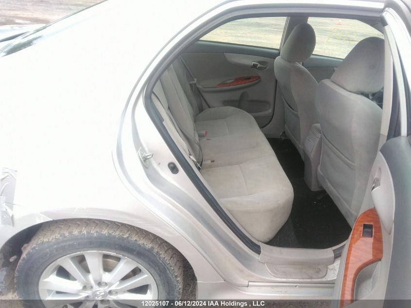 2010 Toyota Corolla VIN: 2T1BU4EE0AC393160 Lot: 12025107