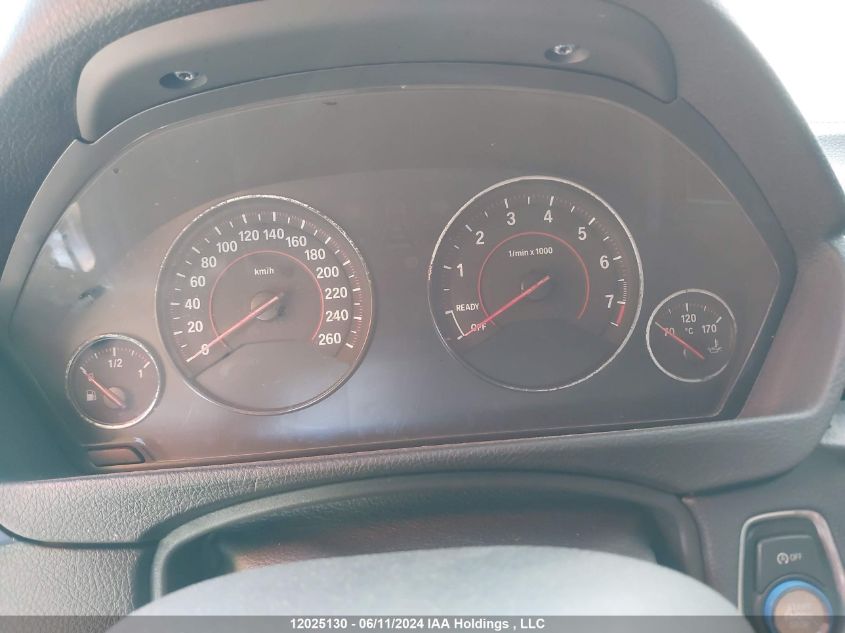 2013 BMW 3 Series VIN: WBA3A9C51DF476831 Lot: 12025130