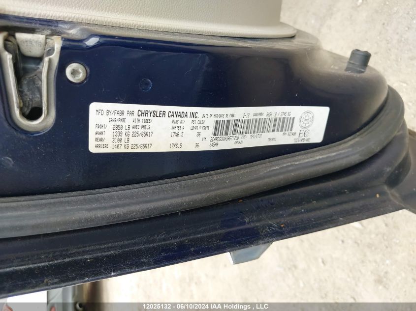 2013 Dodge Grand Caravan Crew VIN: 2C4RDGDG0DR671238 Lot: 12025132