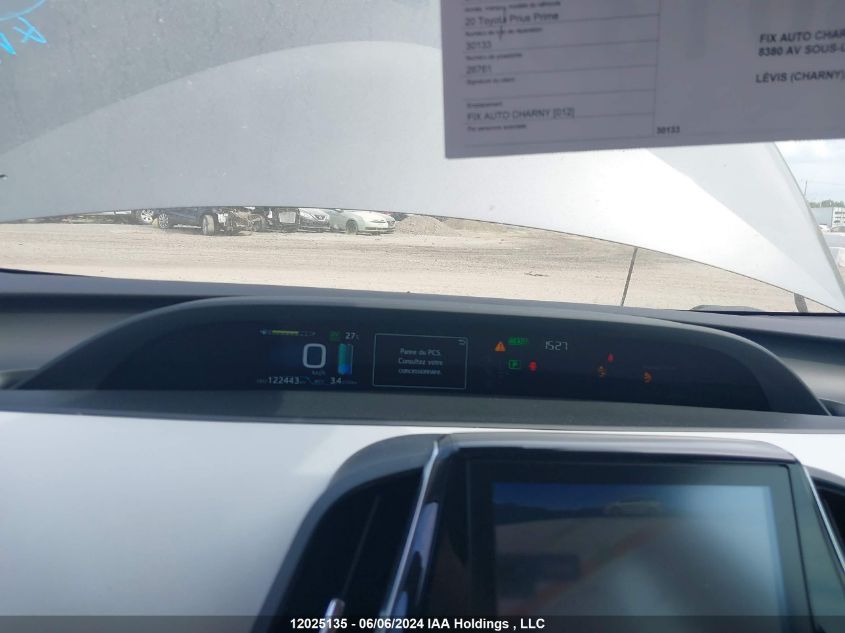 2020 Toyota Prius VIN: JTDKARFP0L3131818 Lot: 12025135