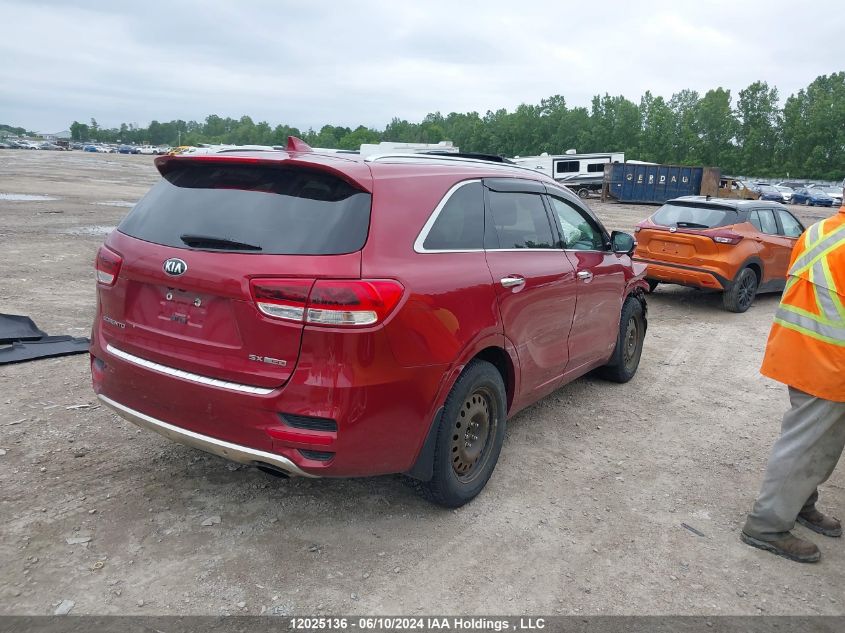 2017 Kia Sorento VIN: 5XYPKDA18HG232942 Lot: 12025136