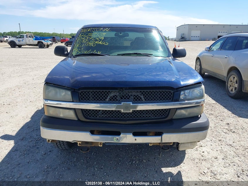 2003 Chevrolet Silverado 1500 VIN: 1GCEK19T53Z287029 Lot: 12025138