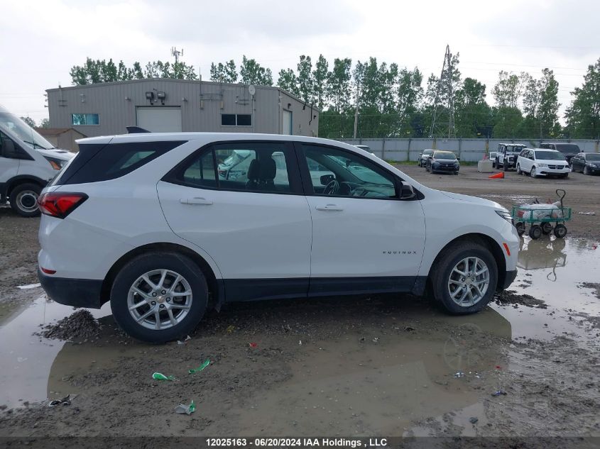 2023 Chevrolet Equinox Ls VIN: 3GNAXSEG2PL240561 Lot: 12025163