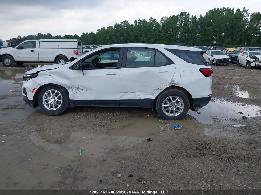 2023 Chevrolet Equinox Ls VIN: 3GNAXSEG2PL240561 Lot: 12025163