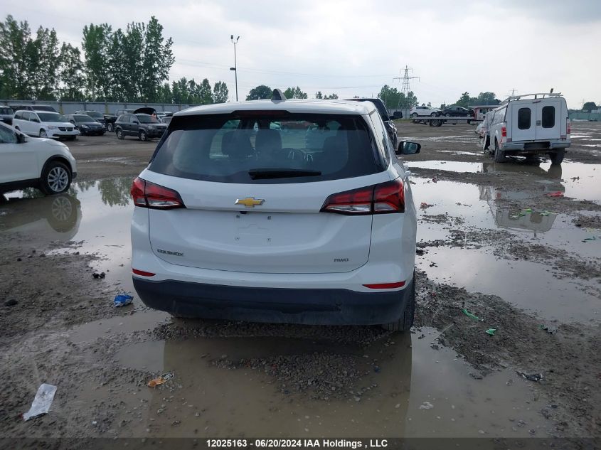 2023 Chevrolet Equinox Ls VIN: 3GNAXSEG2PL240561 Lot: 12025163