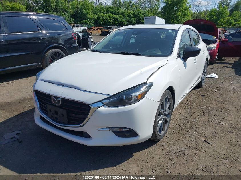 2018 Mazda Mazda3 VIN: 3MZBN1M36JM254649 Lot: 12025166