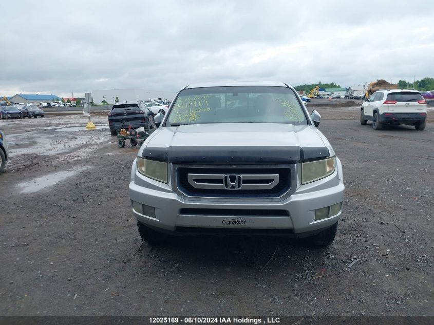 2009 Honda Ridgeline VIN: 2HJYK16539H001251 Lot: 12025169