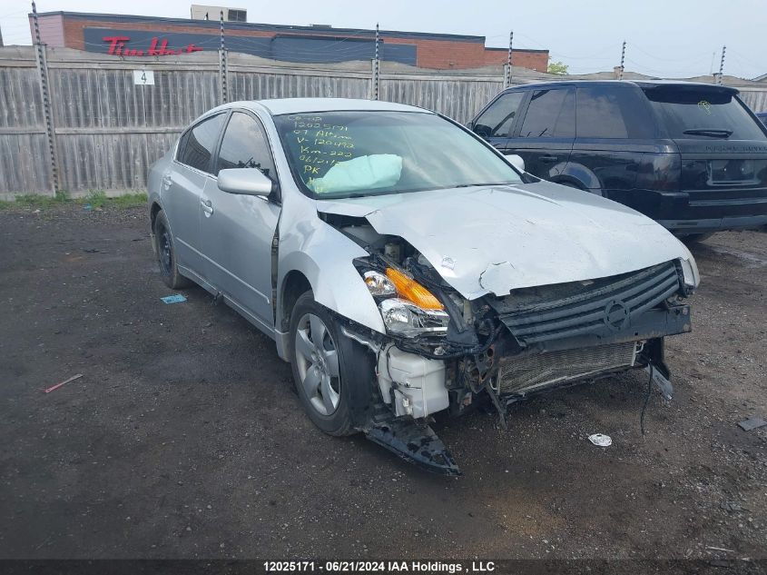 2007 Nissan Altima 2.5/2.5S VIN: 1N4AL21E97C120492 Lot: 12025171