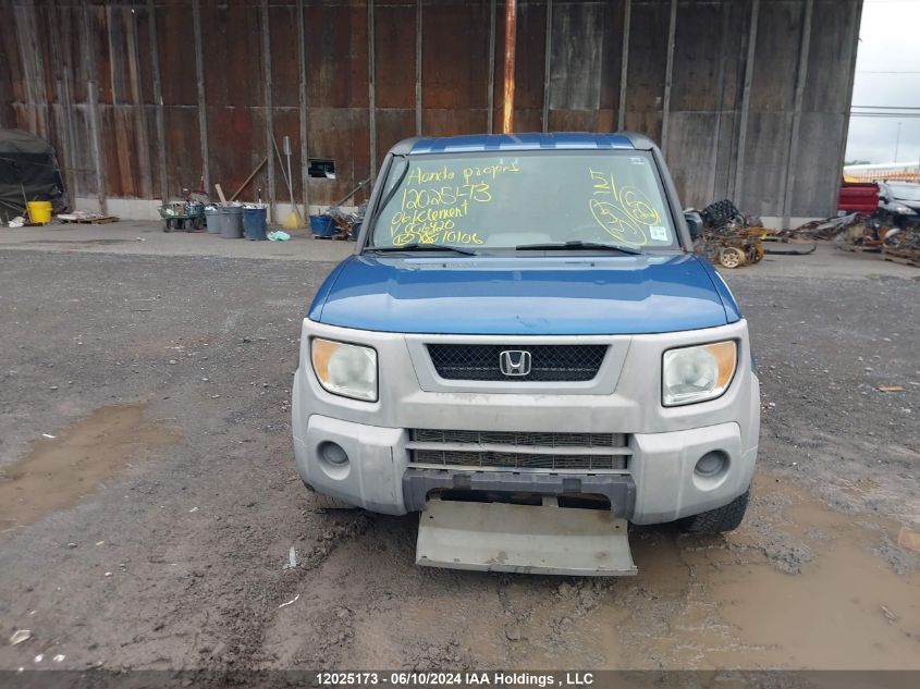 2006 Honda Element Ex VIN: 5J6YH28626L006240 Lot: 12025173