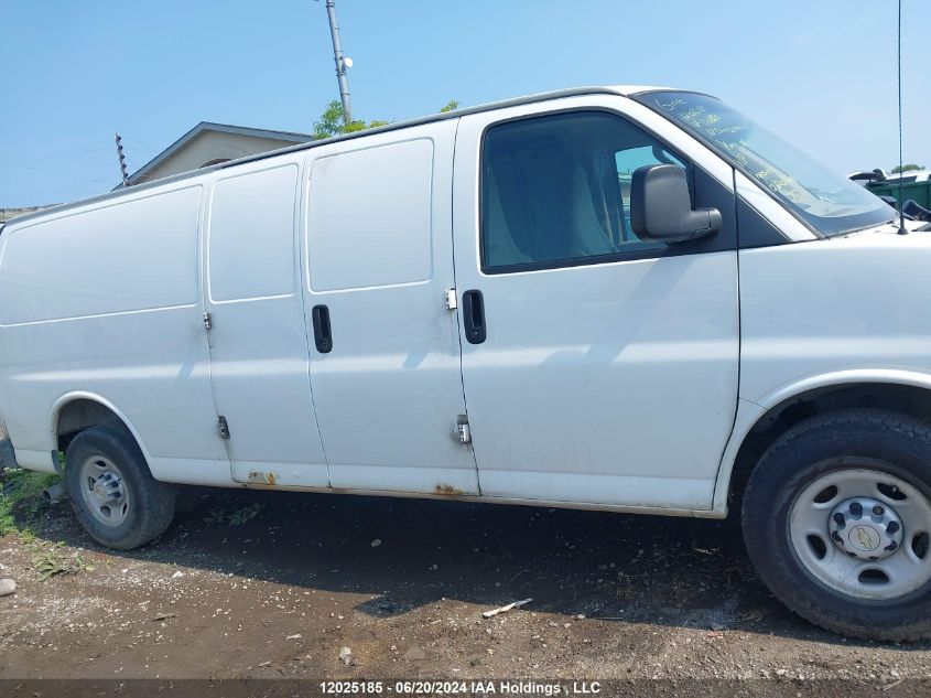 2017 Chevrolet Express Cargo Van VIN: 1GCWGBFF5H1110853 Lot: 12025185