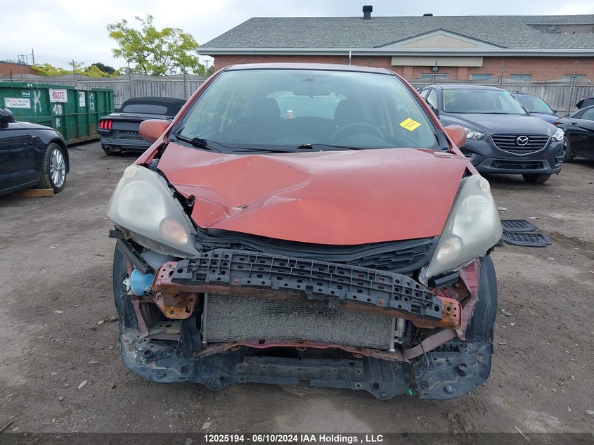 2013 Honda Fit VIN: LUCGE8G78D3008168 Lot: 12025194