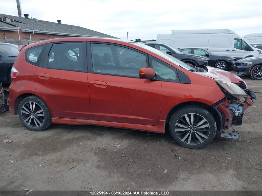 2013 Honda Fit VIN: LUCGE8G78D3008168 Lot: 12025194