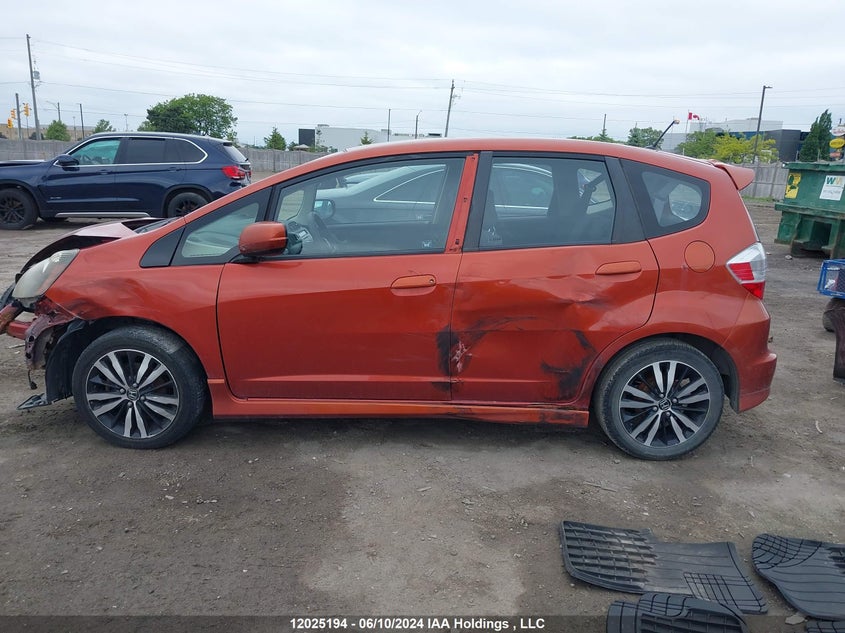 2013 Honda Fit VIN: LUCGE8G78D3008168 Lot: 12025194