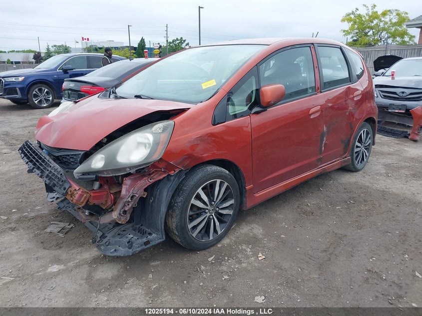2013 Honda Fit VIN: LUCGE8G78D3008168 Lot: 12025194