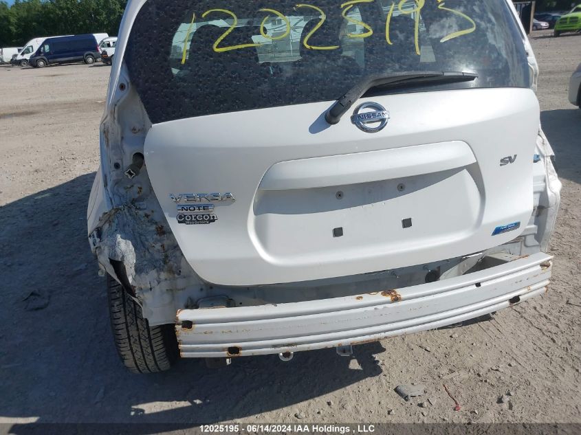 2014 Nissan Versa VIN: 3N1CE2CP1EL381535 Lot: 12025195