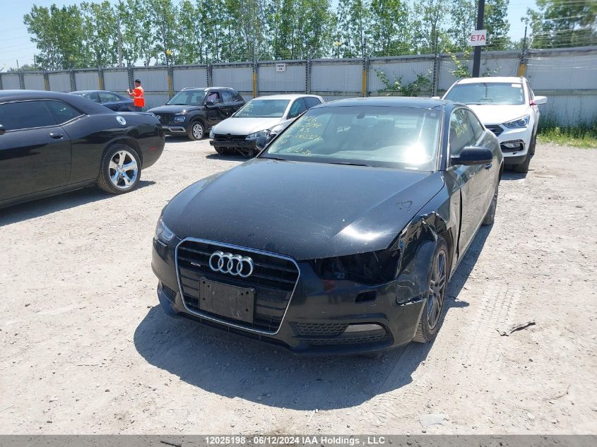 2013 Audi A5 Premium VIN: WAUCFBFR9DA065326 Lot: 12025198