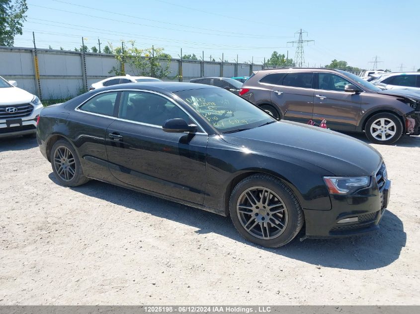 2013 Audi A5 Premium VIN: WAUCFBFR9DA065326 Lot: 12025198