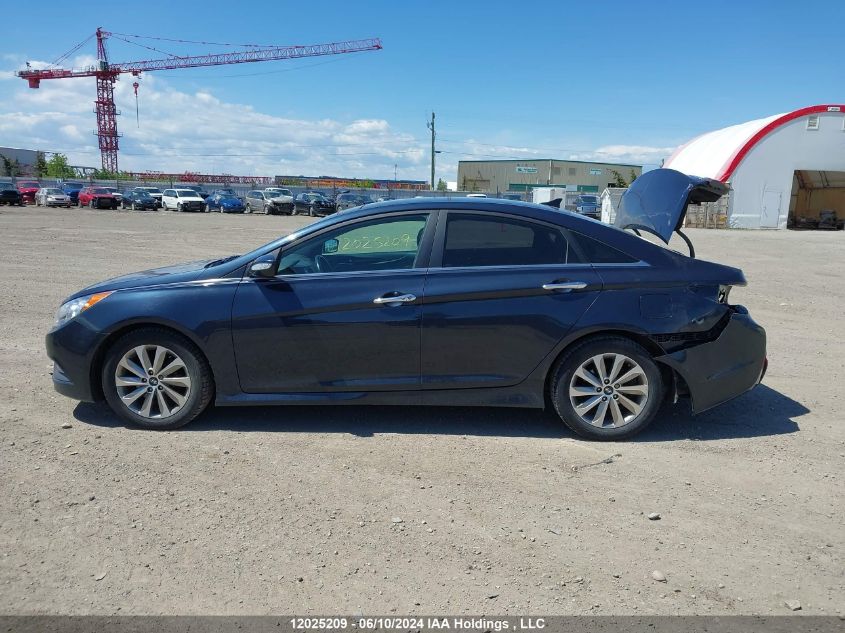 2014 Hyundai Sonata Limited VIN: 5NPEC4ACXEH904008 Lot: 12025209