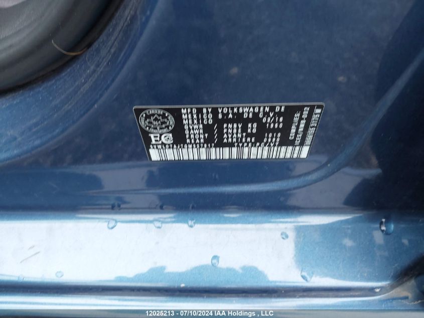 2016 Volkswagen Jetta Sedan VIN: 3VWL07AJ7GM327917 Lot: 12025213