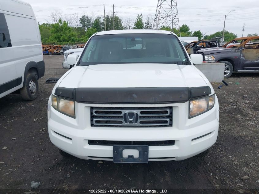 2006 Honda Ridgeline VIN: 2HJYK16576H005993 Lot: 12025222