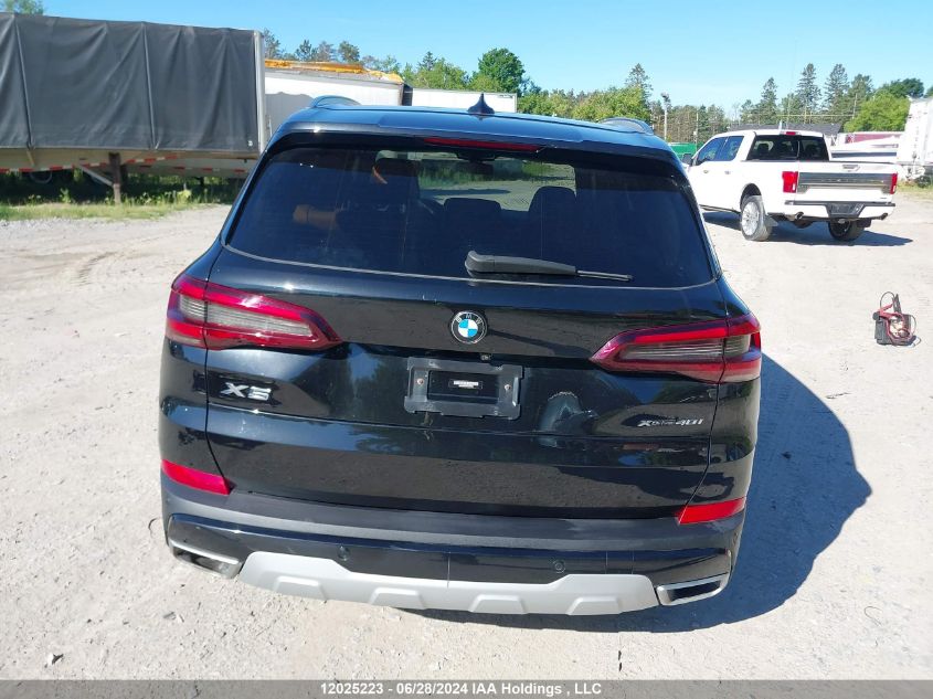 2021 BMW X5 xDrive40I VIN: 5UXCR6C00M9E40868 Lot: 12025223