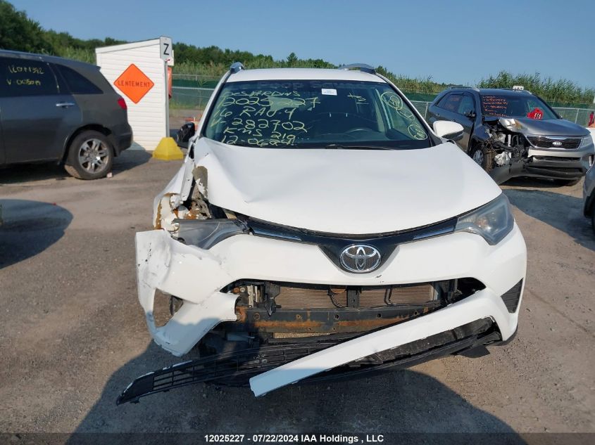 2016 Toyota Rav4 Le VIN: 2T3ZFREV8GW282702 Lot: 12025227