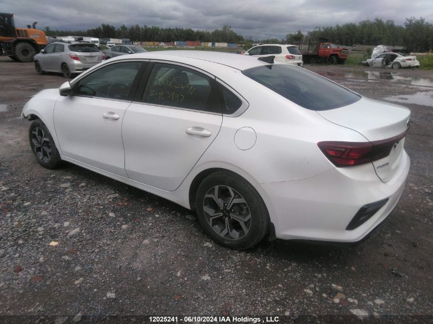 2019 Kia Forte VIN: 3KPF54AD8KE123897 Lot: 12025241