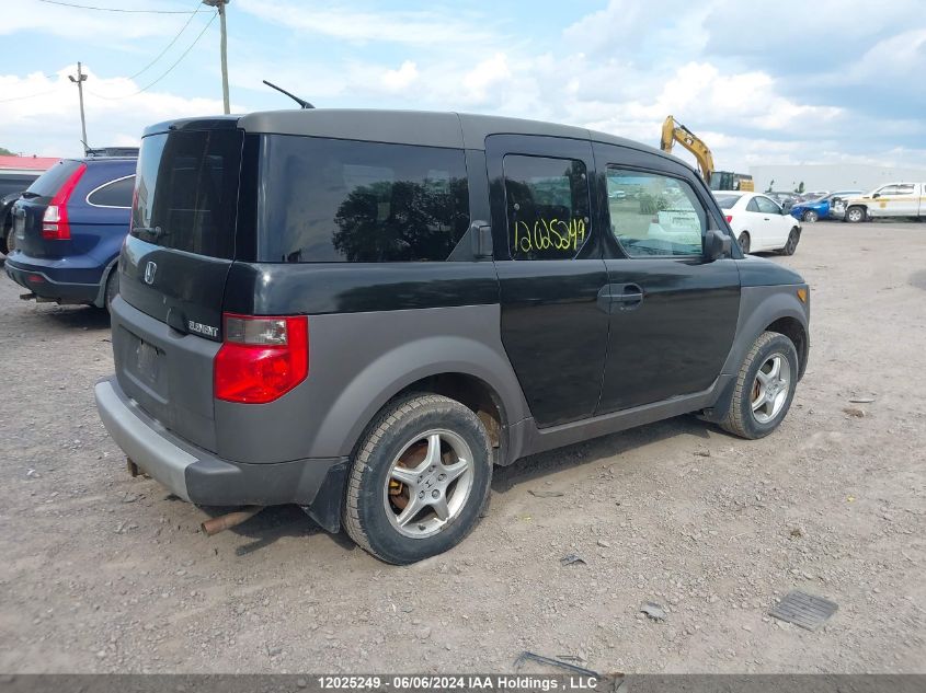 2003 Honda Element VIN: 5J6YH17523L800458 Lot: 12025249