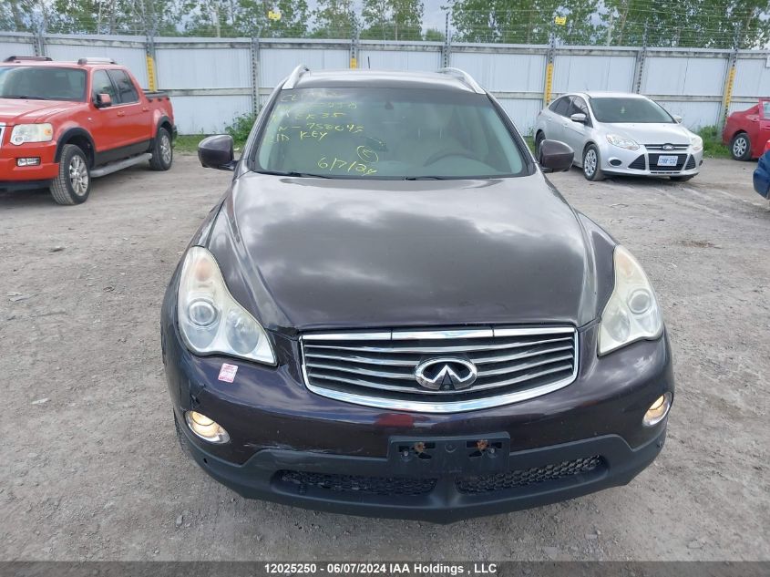 2010 Infiniti Ex35 Journey VIN: JN1AJ0HR2AM758049 Lot: 12025250