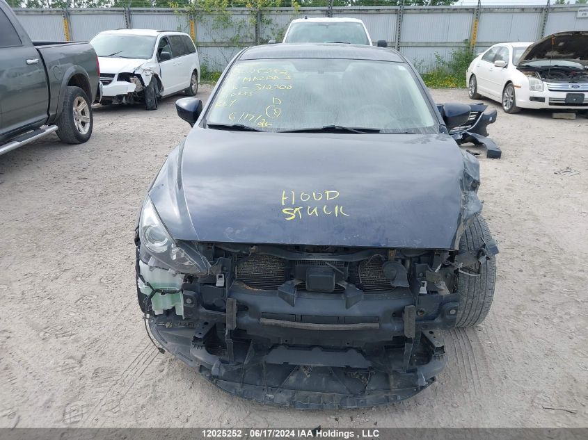 2016 Mazda Mazda3 VIN: 3MZBM1U75GM312300 Lot: 12025252