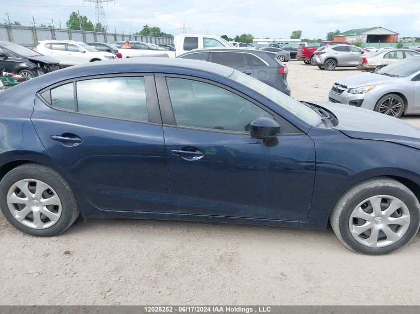 2016 Mazda Mazda3 VIN: 3MZBM1U75GM312300 Lot: 12025252