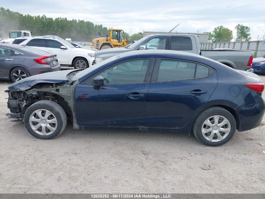 2016 Mazda Mazda3 VIN: 3MZBM1U75GM312300 Lot: 12025252