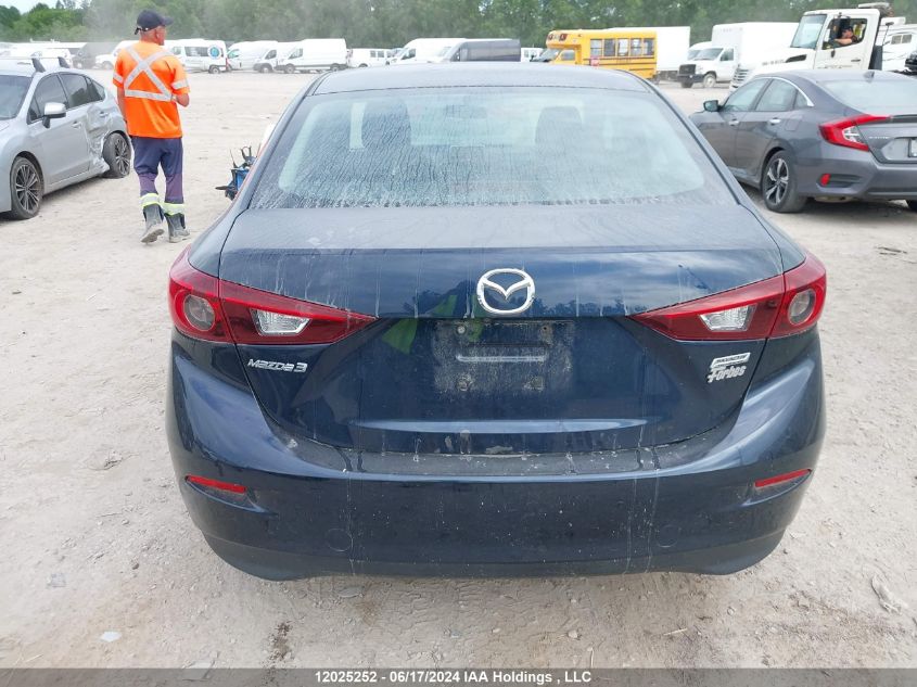 2016 Mazda Mazda3 VIN: 3MZBM1U75GM312300 Lot: 12025252