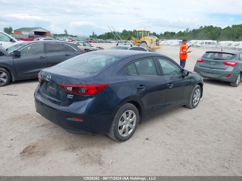 2016 Mazda Mazda3 VIN: 3MZBM1U75GM312300 Lot: 12025252