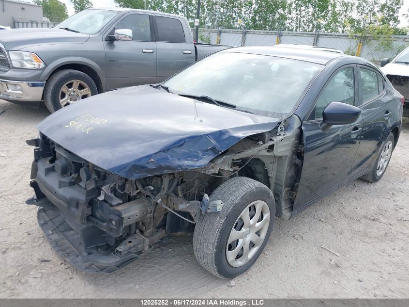 2016 Mazda Mazda3 VIN: 3MZBM1U75GM312300 Lot: 12025252