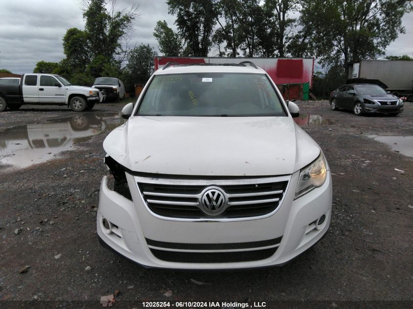 2010 Volkswagen Tiguan Se/Sel VIN: WVGBV7AX3AW514336 Lot: 12025254