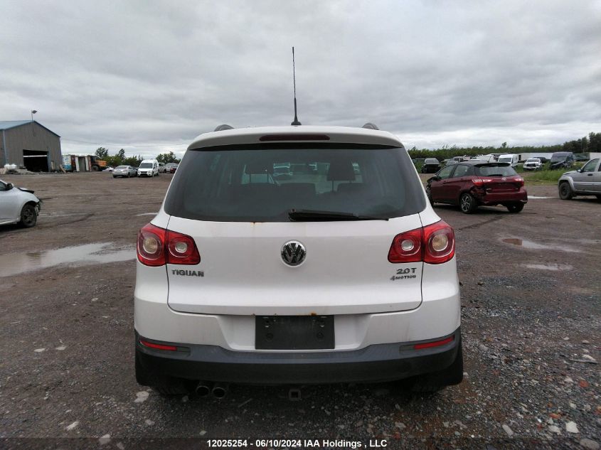 2010 Volkswagen Tiguan Se/Sel VIN: WVGBV7AX3AW514336 Lot: 12025254