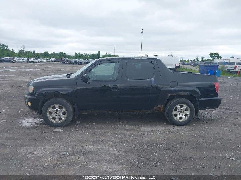 2009 Honda Ridgeline VIN: 2HJYK16569H002877 Lot: 12025257