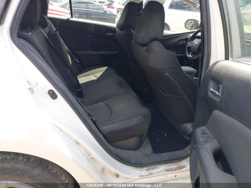 2021 Toyota Prius Le/Xle VIN: JTDL9MFU4M3027050 Lot: 12025259