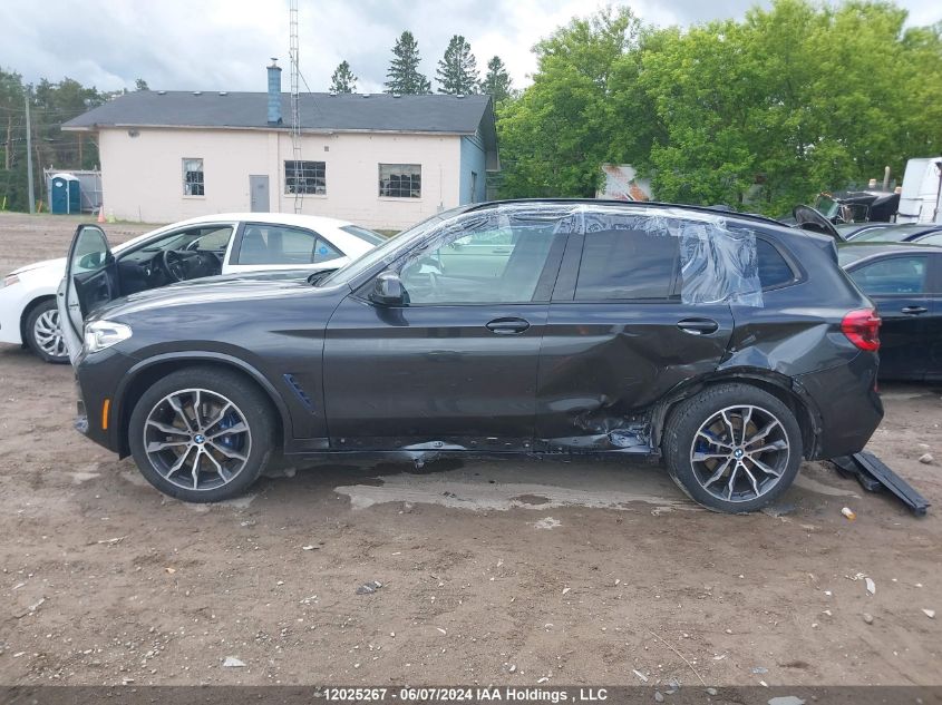 2021 BMW X3 xDrive30I VIN: 5UXTY5C08M9H06120 Lot: 12025267
